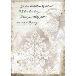 Stamperia - A4 - Rice paper...